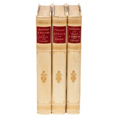 3 volumi. John Addington Symonds, Schizzi e studi in Italia.
