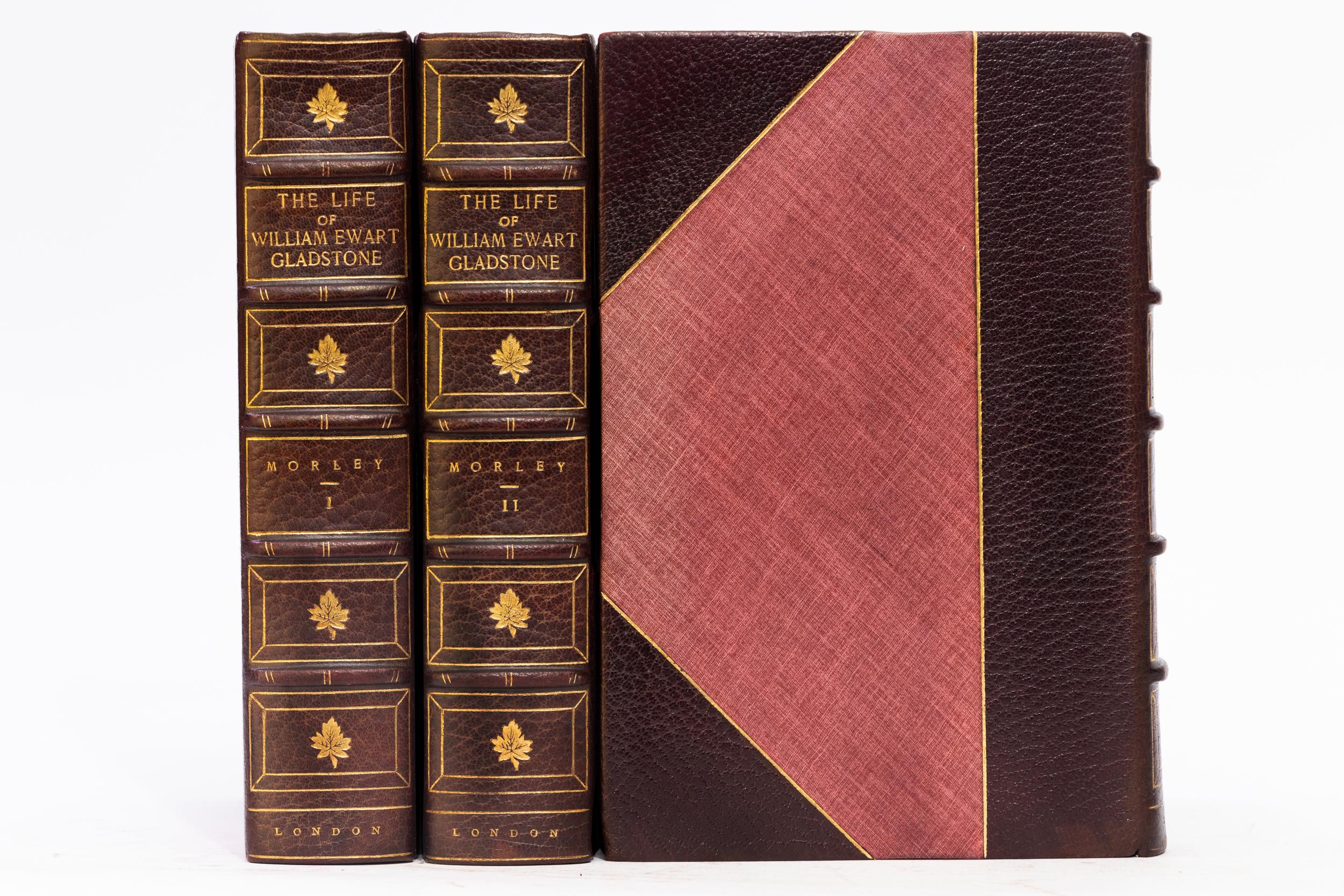3 Volumes, John Morley, The Life of William Ewart Gladstone In Good Condition In New York, NY