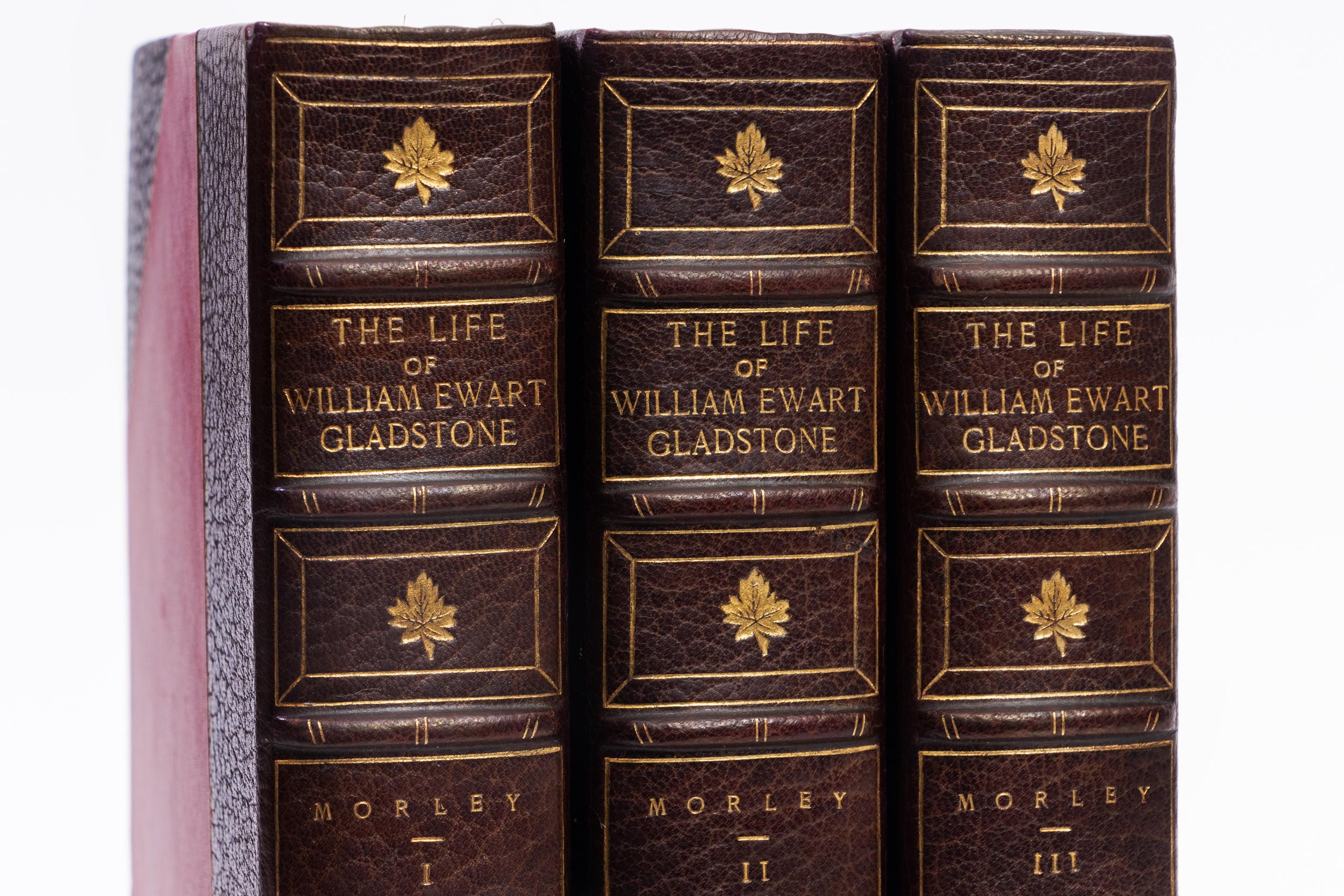 20th Century 3 Volumes, John Morley, The Life of William Ewart Gladstone