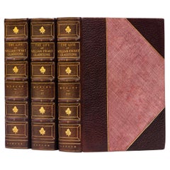 3 Volumes, John Morley, The Life of William Ewart Gladstone