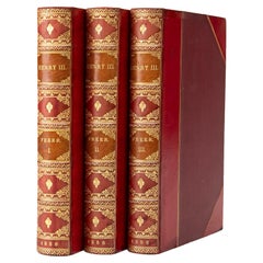 3 Bände. Martha W. Freer. Henry III., König von Frankreich und Polen.