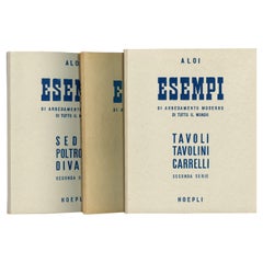 3 Volúmenes de la Serie Robert Aloi, Muebles Esempi (Libros)