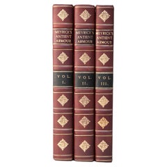 3 Volumes. Samuel Rush Meyrick, Ancient Armour.