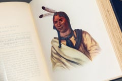 3 Volumes. Thomas L. McKenney & James Hall, The Indian Tribes of North America