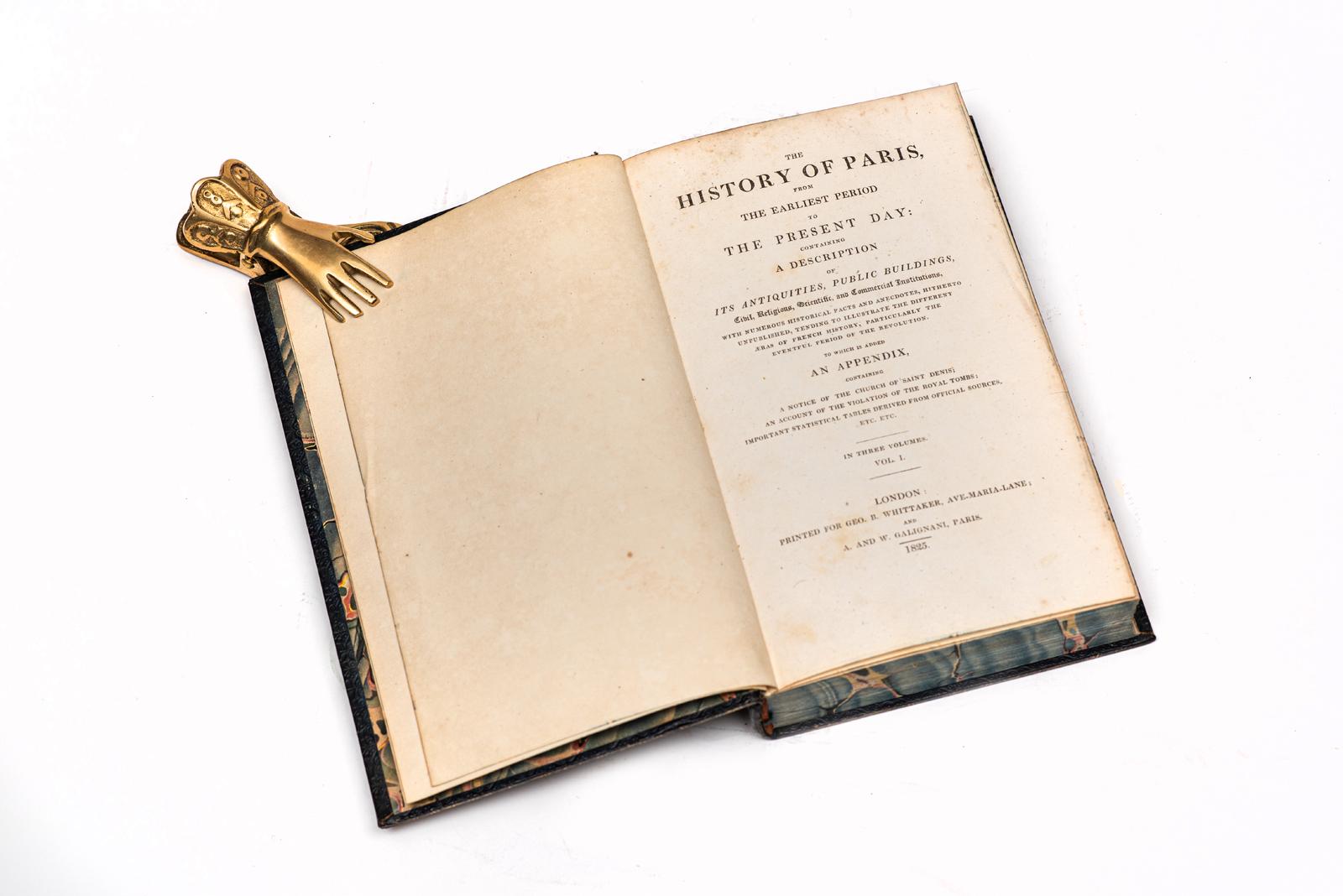 3 Volumes. (Various) History of Paris. In Good Condition For Sale In New York, NY