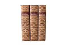 Antique 3 Volumes. William Shakespeare, The Histories and Poems. 