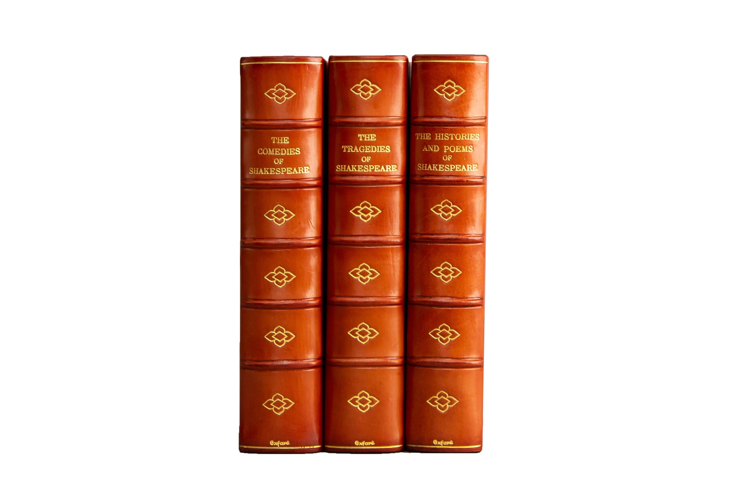3 Volumes. William Shakespeare, The Works of Shakespeare.