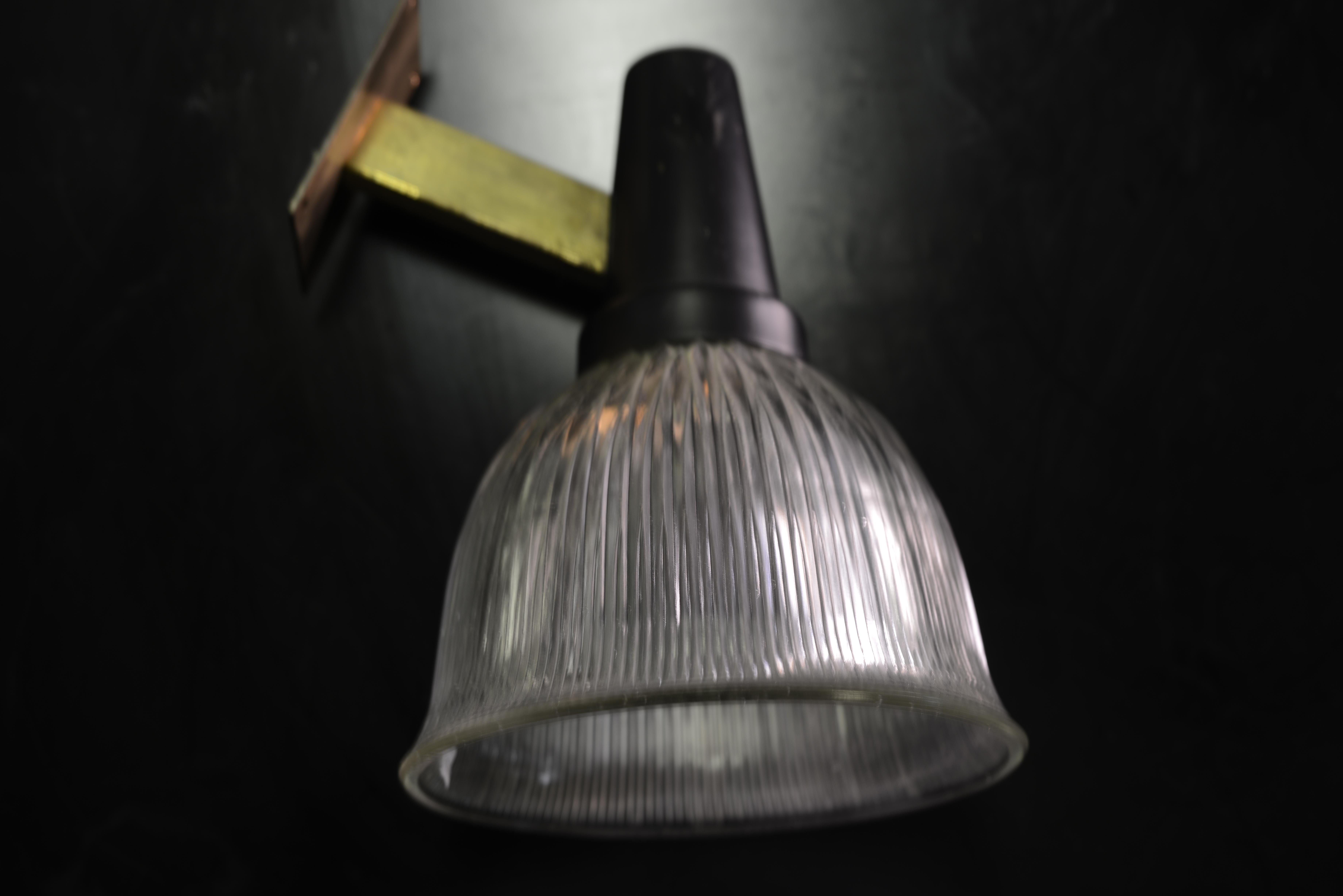 Brass 3 Wall Lamps dans le gout de Gardella 1950s Mid-Century Modern For Sale
