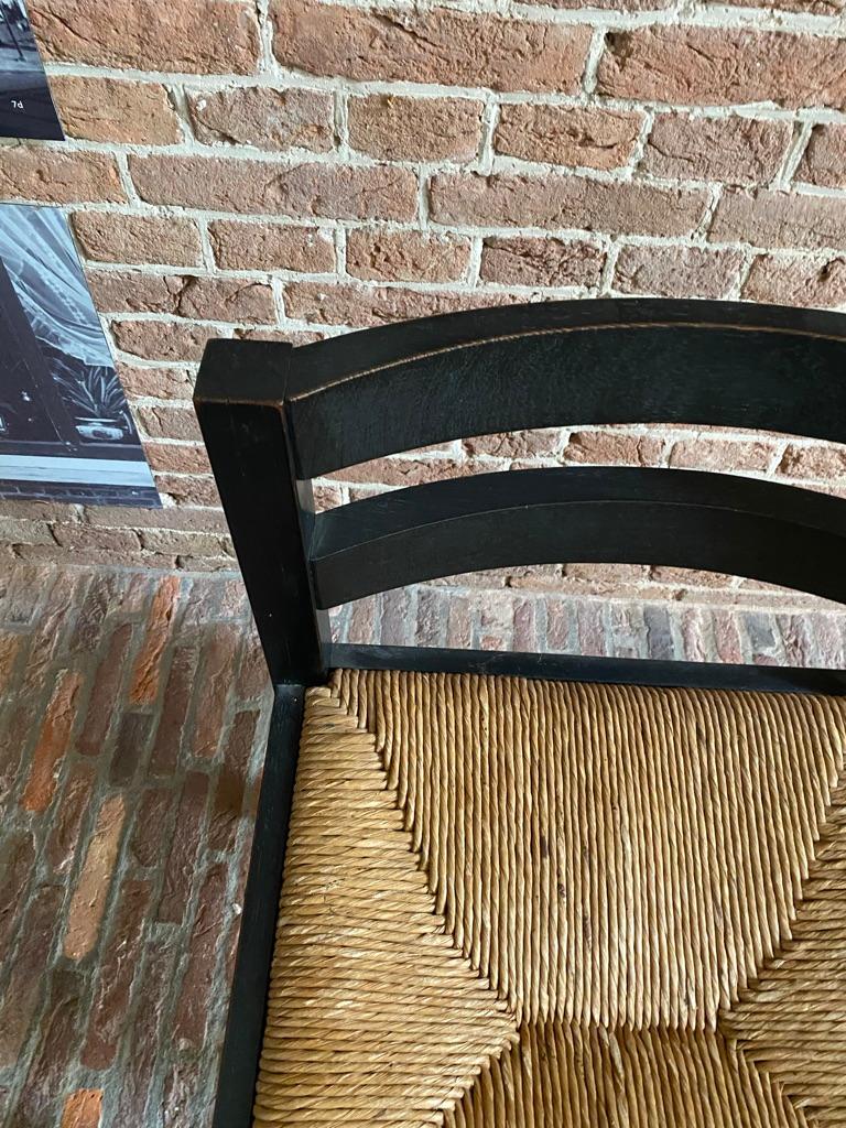 3 Wenge/Black Martin Visser for 't Spectrum Chairs, 1960's For Sale 4
