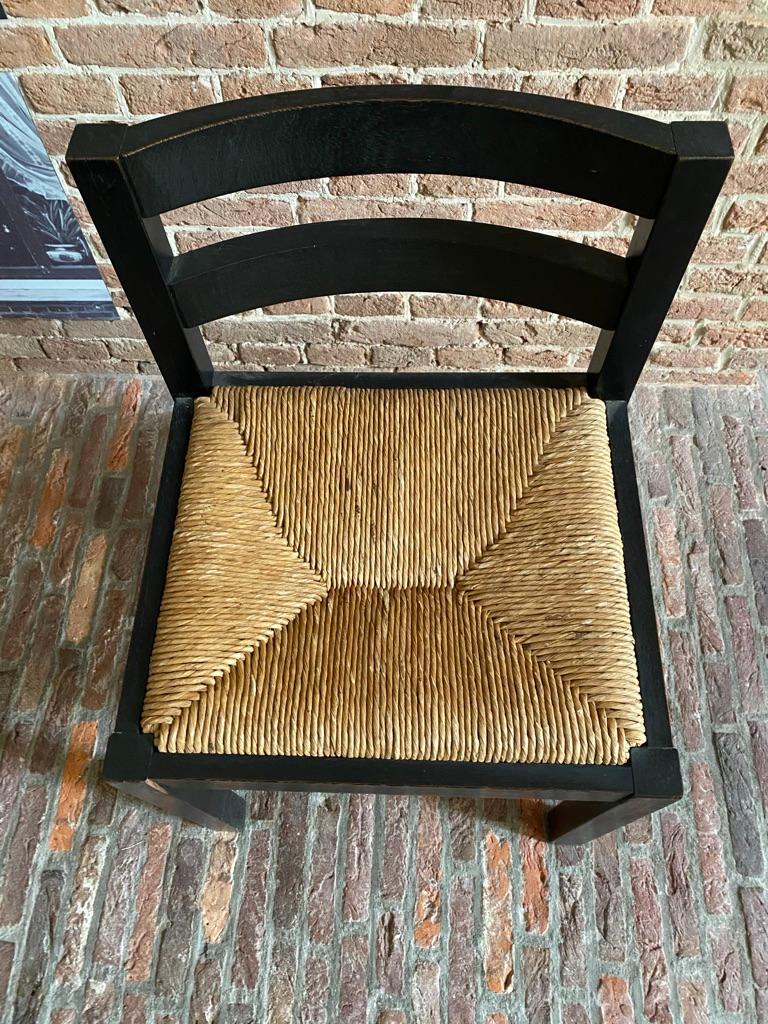 Rush 3 Wenge/Black Martin Visser for 't Spectrum Chairs, 1960's For Sale