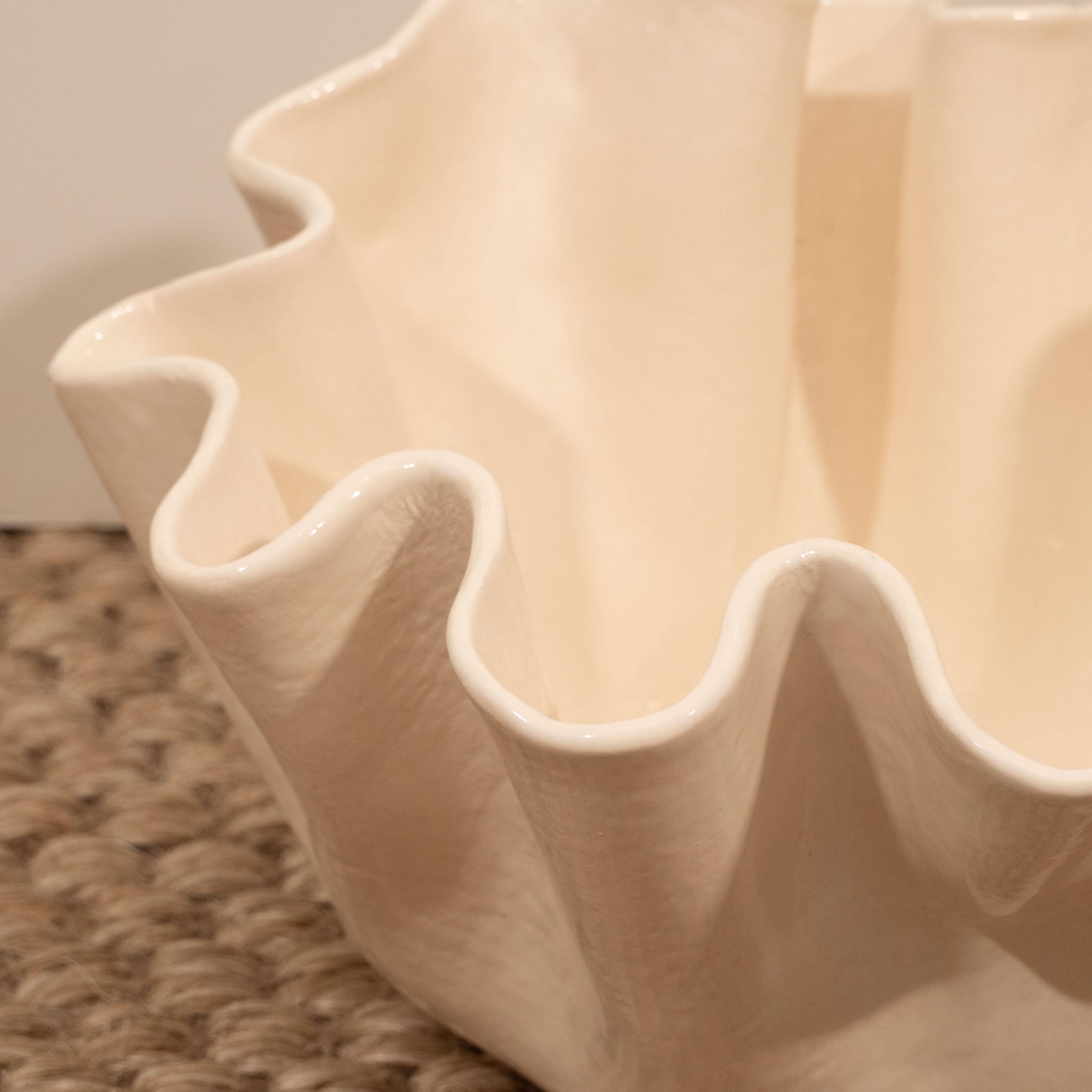3 White Ceramic Bowls 1