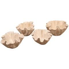 3 White Ceramic Bowls