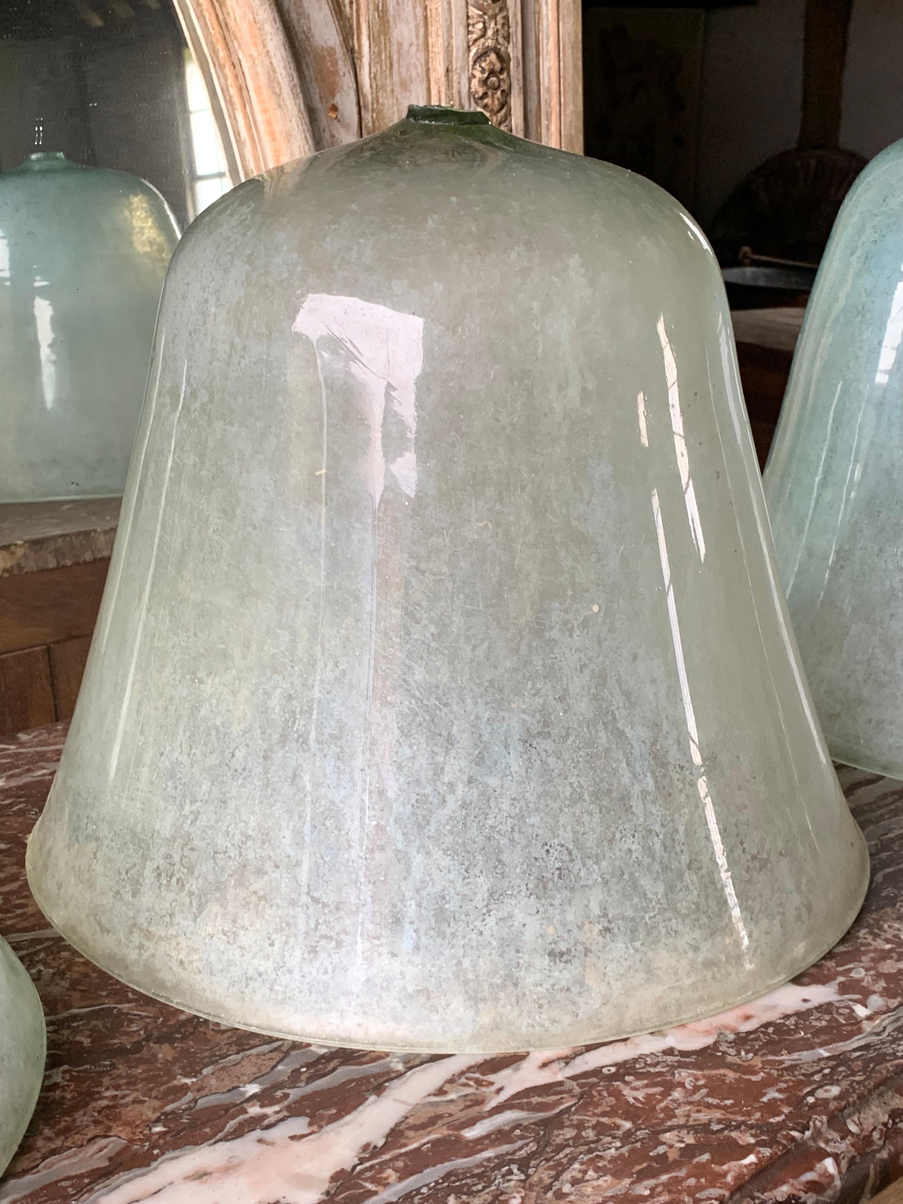 3 x 19th Century French Melon Cloches In Good Condition In Ongar, GB