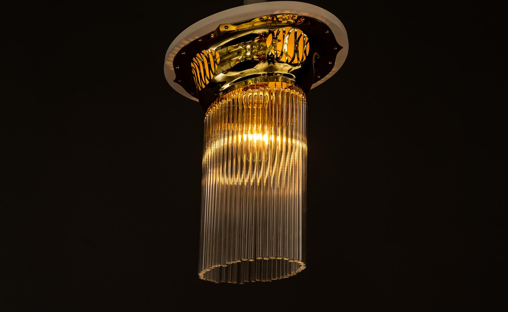 3 x Ceiling Lamps Vienna around 1920s 3