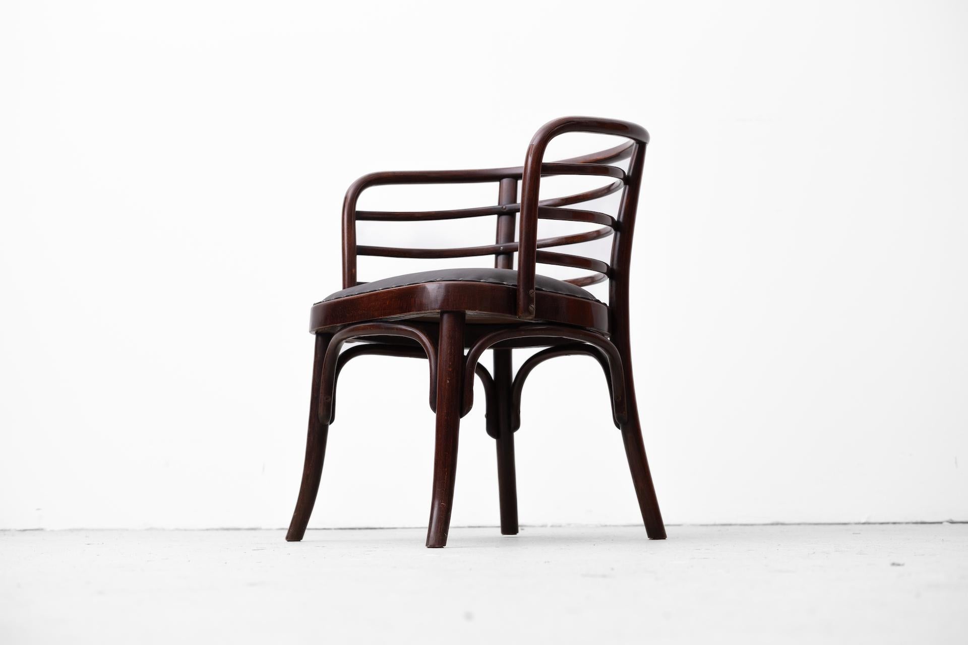 3 x original Thonet armchair by Josef Frank, Model A246/F (Vienna, 1930) For Sale 3
