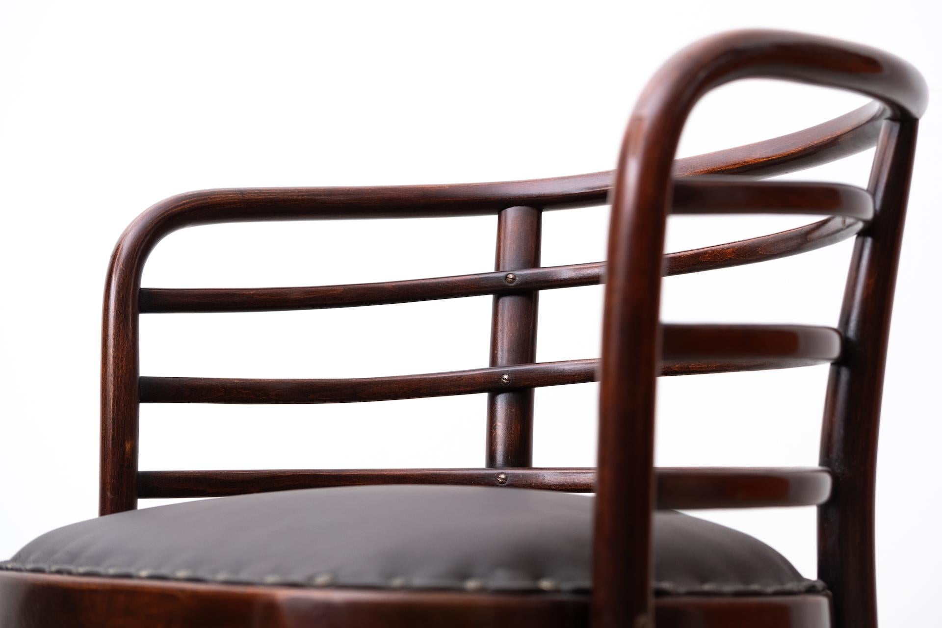 3 x original Thonet armchair by Josef Frank, Model A246/F (Vienna, 1930) For Sale 4
