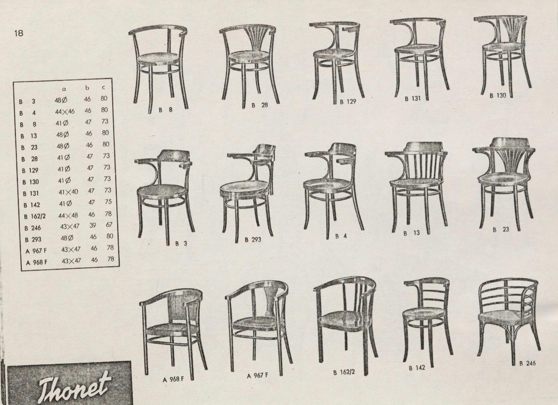 3 x original Thonet armchair by Josef Frank, Model A246/F (Vienna, 1930) For Sale 5