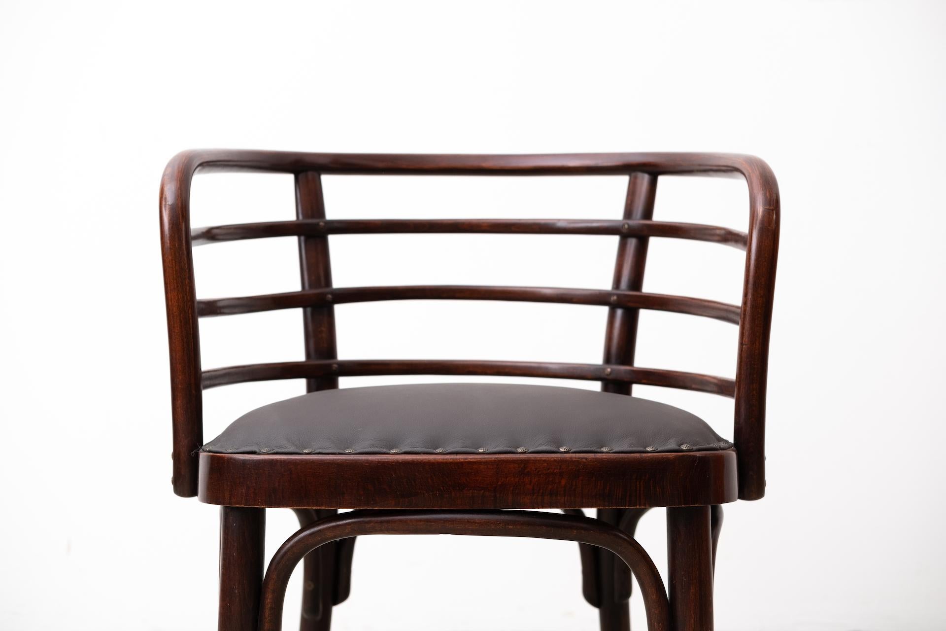 3 x original Thonet armchair by Josef Frank, Model A246/F (Vienna, 1930) In Good Condition For Sale In Wien, AT