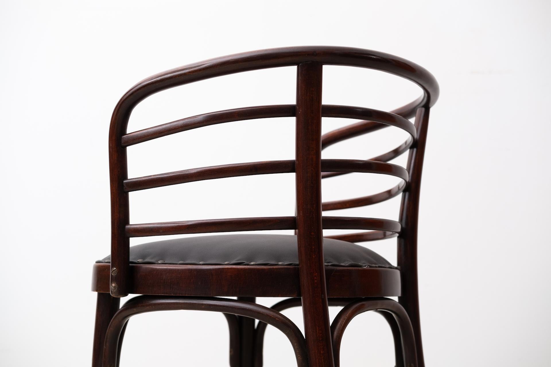 3 x original Thonet armchair by Josef Frank, Model A246/F (Vienna, 1930) For Sale 2