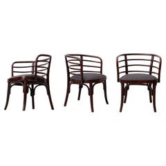 3 x original Thonet armchair by Josef Frank, Model A246/F (Vienna, 1930)