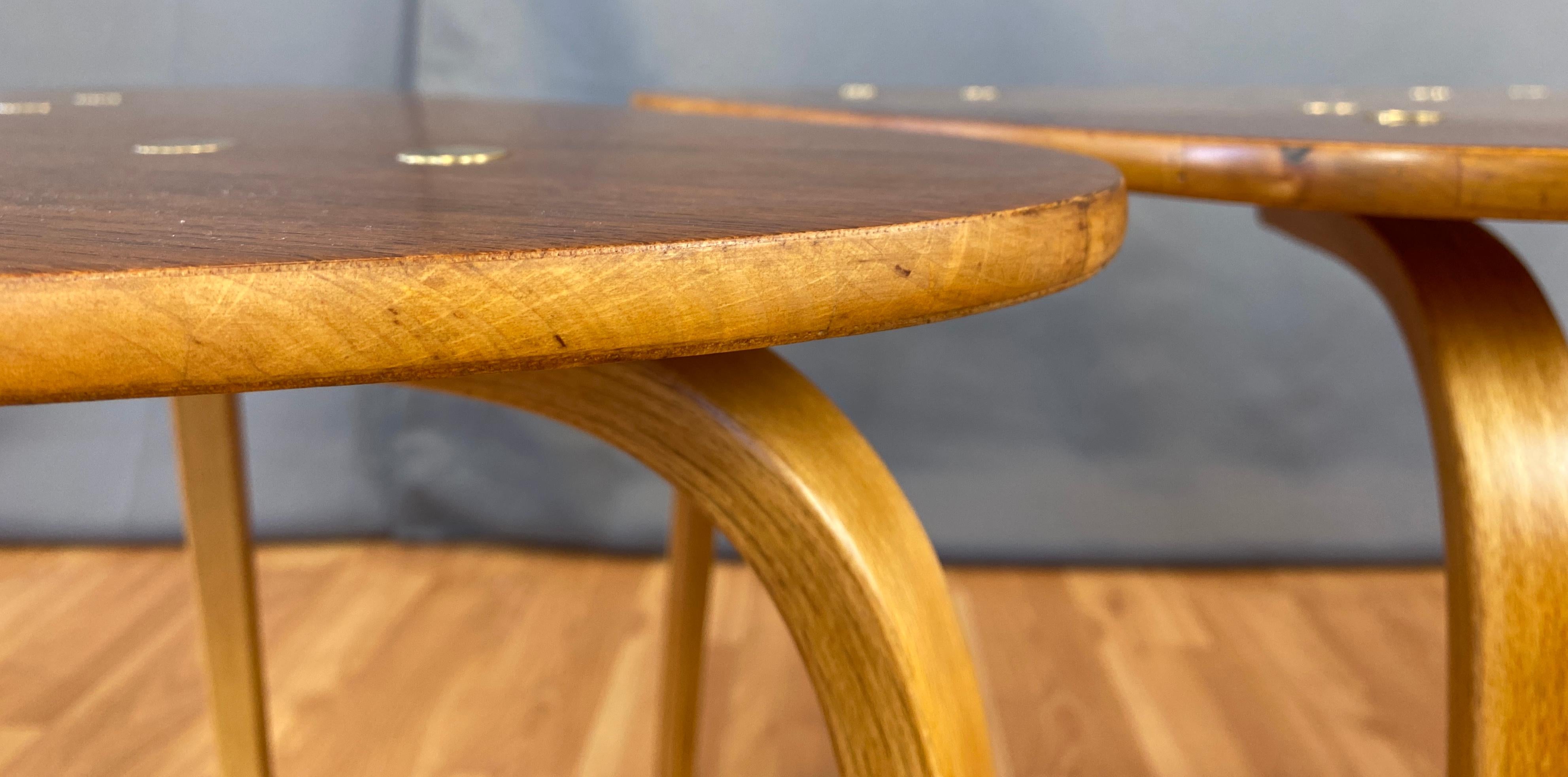 3 Yngve Ekström Designed for DUX, Guitar Pick Tables Sweden For Sale 2