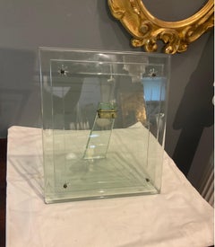 30/40s crystal photo holder attributed Fontana  art for Pietro Chiesa
