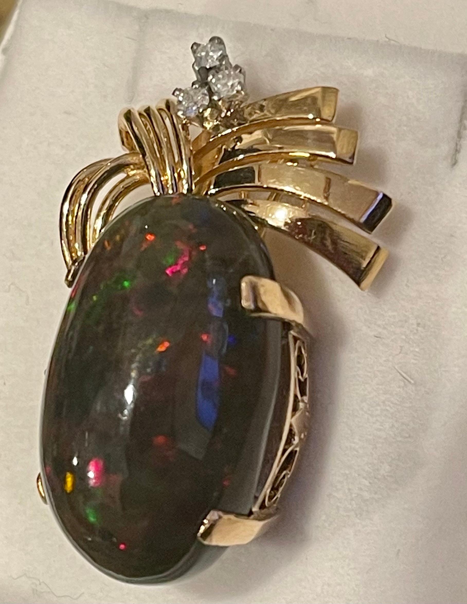 black ethiopian opal