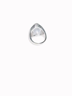 30 Carat Oval Star Sapphire Ring
