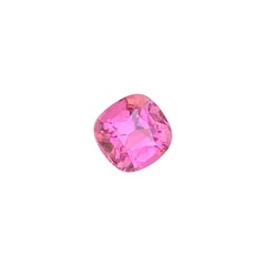 3.0 Carats Natural Bubble Gum Pink Loose Cushion Cut Tourmaline for Ring Jewelry