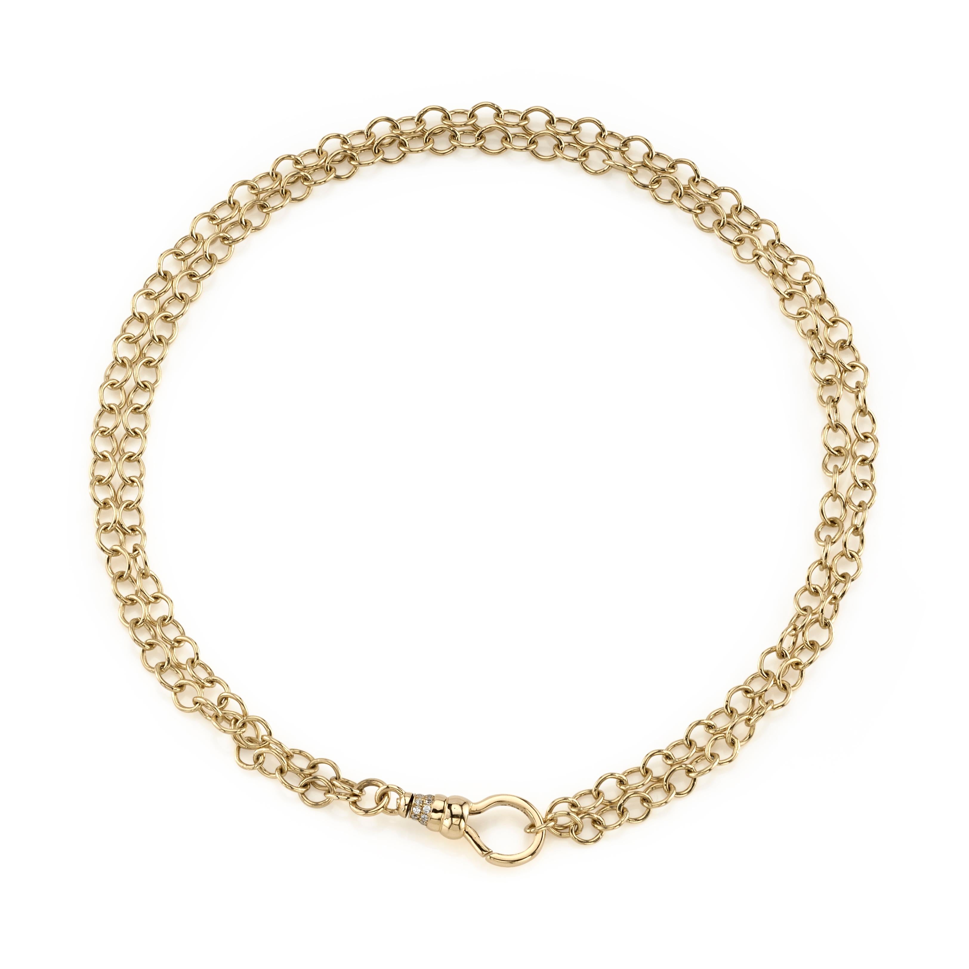 gold charm clasp