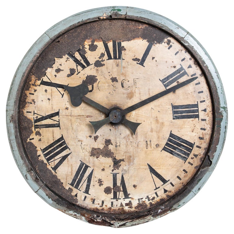 Joyce of Whitchurch Victorian Tower Clock. c.1880 For Sale at 1stDibs