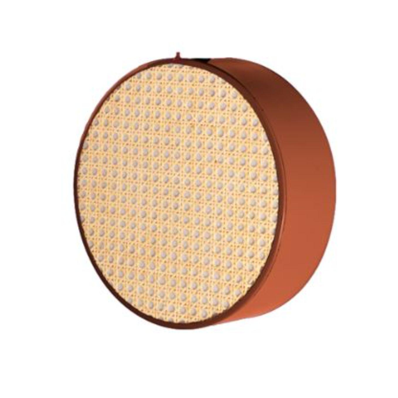 30 Monaco wall I lamp by Dooq
Dimensions: W 30 x D 30 x H 9 cm
Materials: lacquered metal, rattan, terrazzo.
Also available in different dimensions.

Information:
230V/50Hz
2 x max. G9
4W LED

120V/60Hz
2 x max. G9
4W LED

Cable: 59”/1,5m

All our