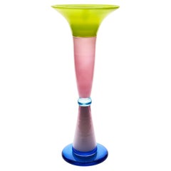 30 Pasifila Glass Vase, by Ettore Sottsass for Memphis Milano