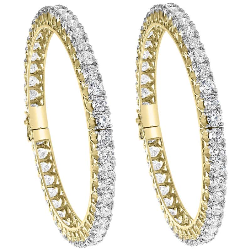 40 Pointer Each, 36 Ct Single line Eternity 18 Kt Gold and Diamond ...