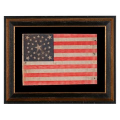 30 Star Antique American Parade Flag, Pre-Civil War Era