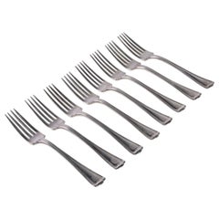 Used Silverplated Salad/Luncheon Forks/SETS OF 10