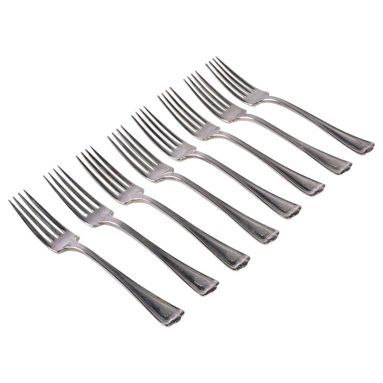 30 Vintage Silverplated Salad/Luncheon Forks For Sale at 1stDibs