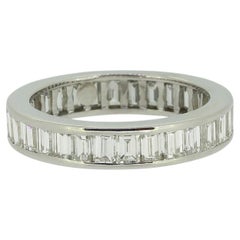 3.00 Carat Baguette Cut Diamond Full-Eternity Ring