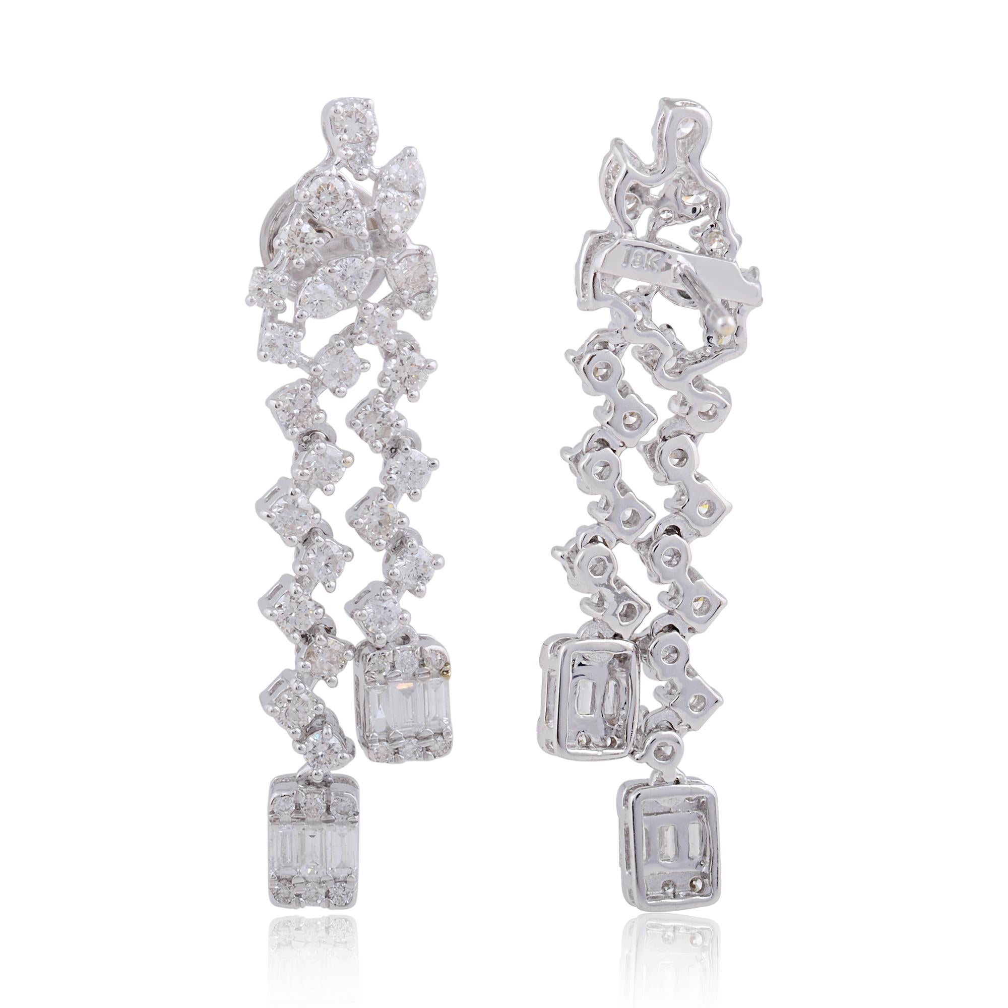Item Code :- AR-SEE-1462
Gross Wt. :- 9.53 gm
18k White Gold Wt. :- 8.93 gm
Natural Diamond Wt. :- 3.00 Ct. ( AVERAGE DIAMOND CLARITY SI1-SI2 & COLOR H-I )

✦ Sizing
.....................
We can adjust most items to fit your sizing preferences. Most
