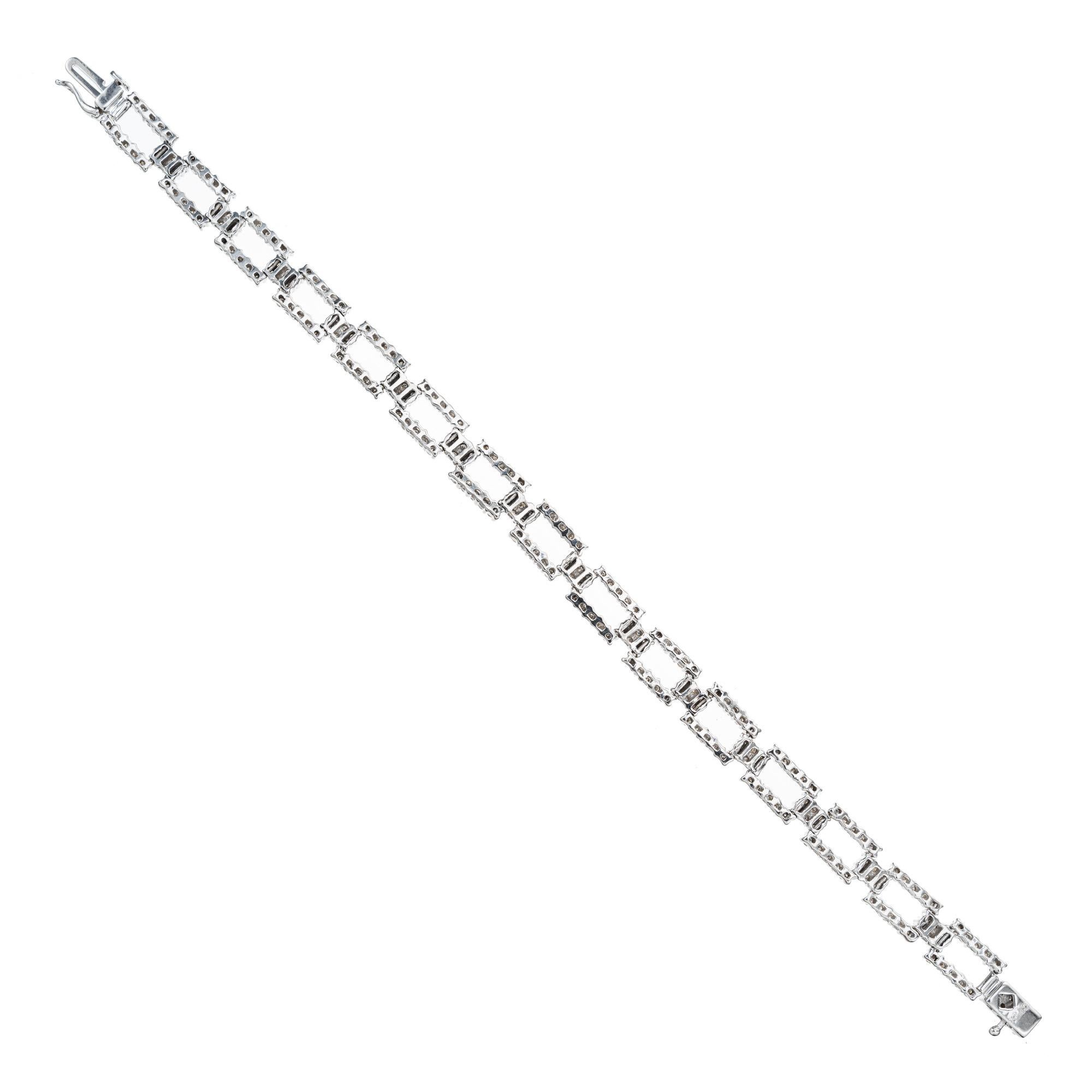 rectangle link bracelet