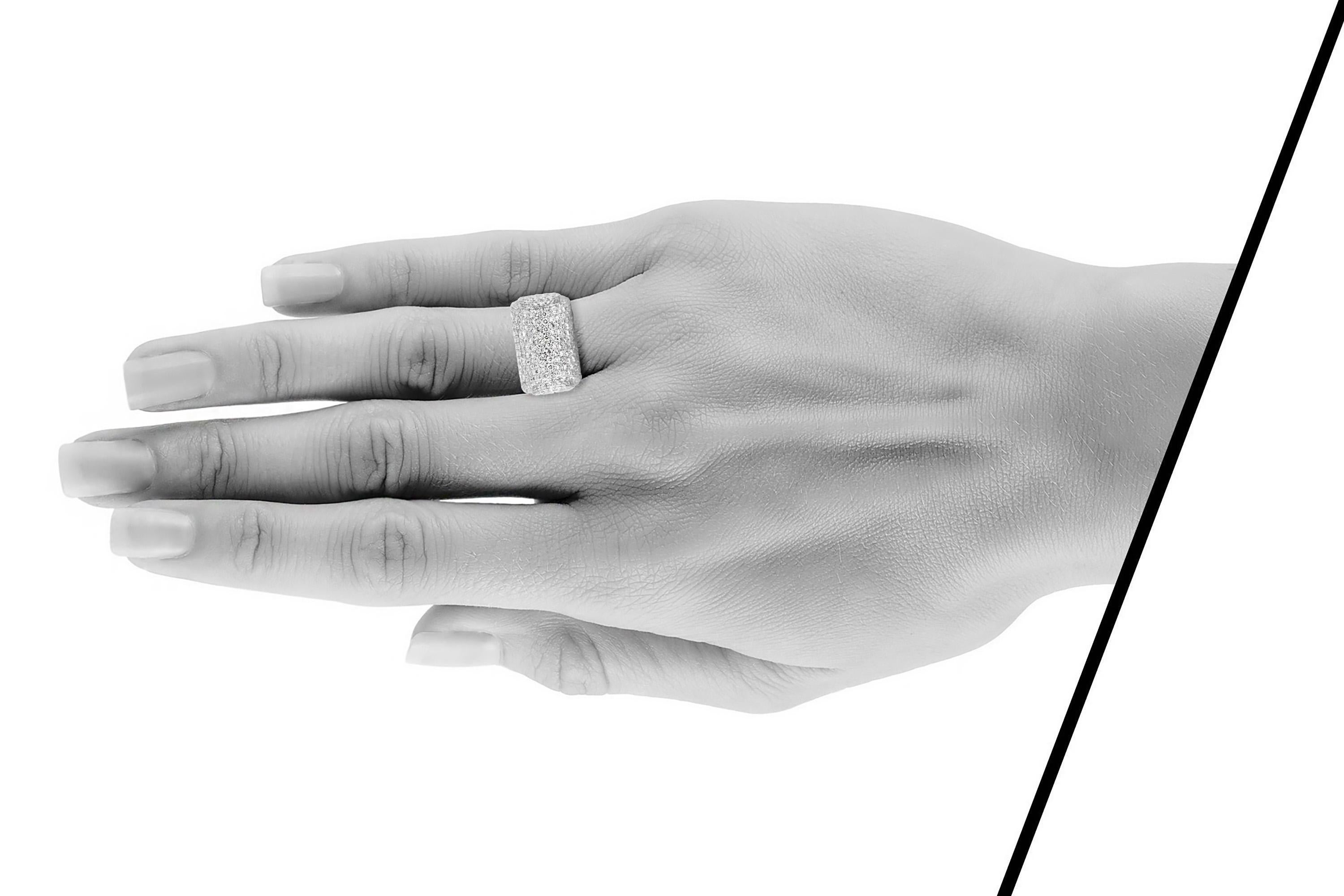 3.00 Karat Diamantring im Zustand „Gut“ im Angebot in New York, NY
