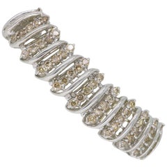 3.00 Carat Light Chocolate Diamond Bracelet
