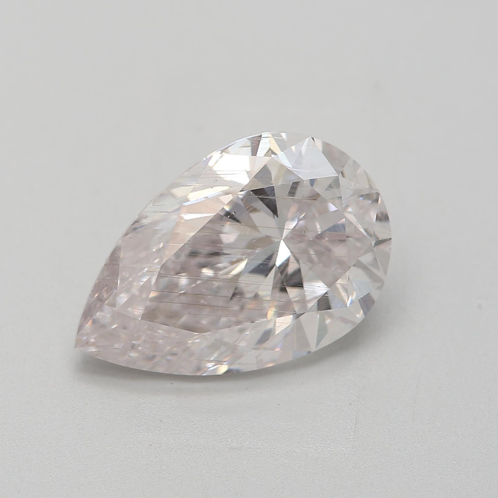 *100% NATURAL FANCY COLOUR DIAMOND*

✪ Diamond Details ✪

➛ Shape: Pear
➛ Colour Grade: Light Pink
➛ Carat: 3.00
➛ Clarity: I1
➛ GIA Certified 

^FEATURES OF THE DIAMOND^

This 3.0-carat diamond is a significant and valuable gemstone. The carat is a