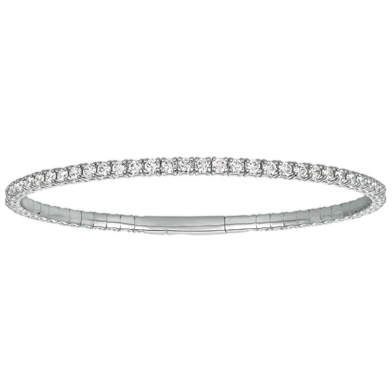 flexible diamond bracelet