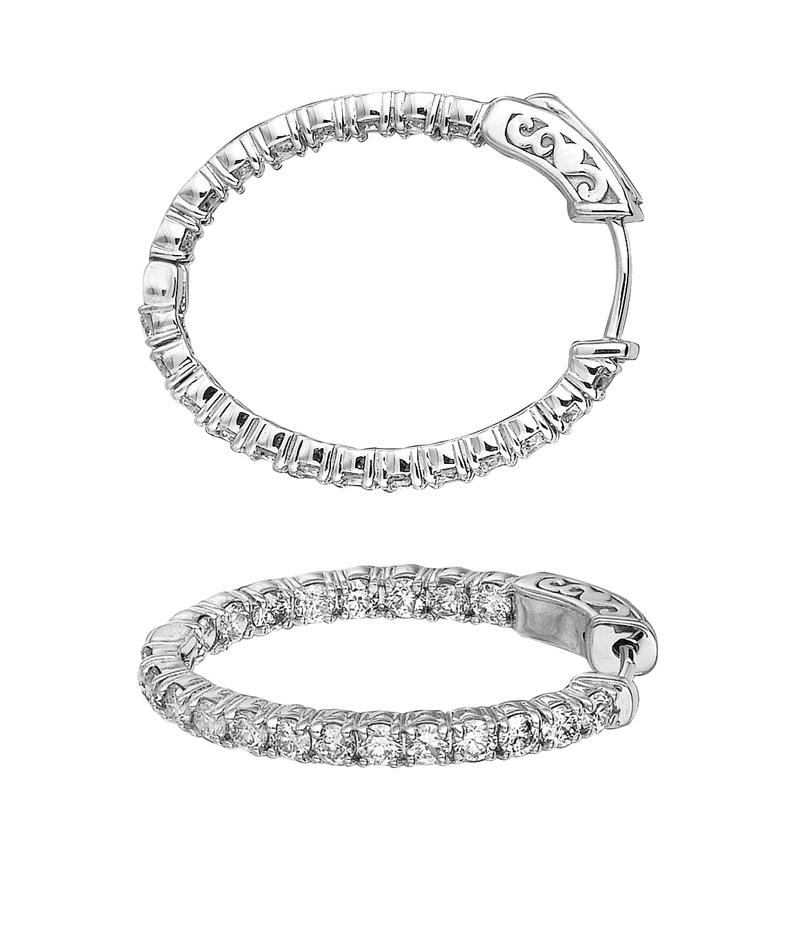 3.00 Carat Natural Diamond Oval Hoop Earrings G SI 14K White Gold

100% Natural, Not Enhanced in any way Round Cut Diamond Earrings
3.00CT
G-H
SI
14K White Gold, 6.70 Grams, Prong
1 1/8 inch in height, 1/8 inch in width, 7/8 inch from front to