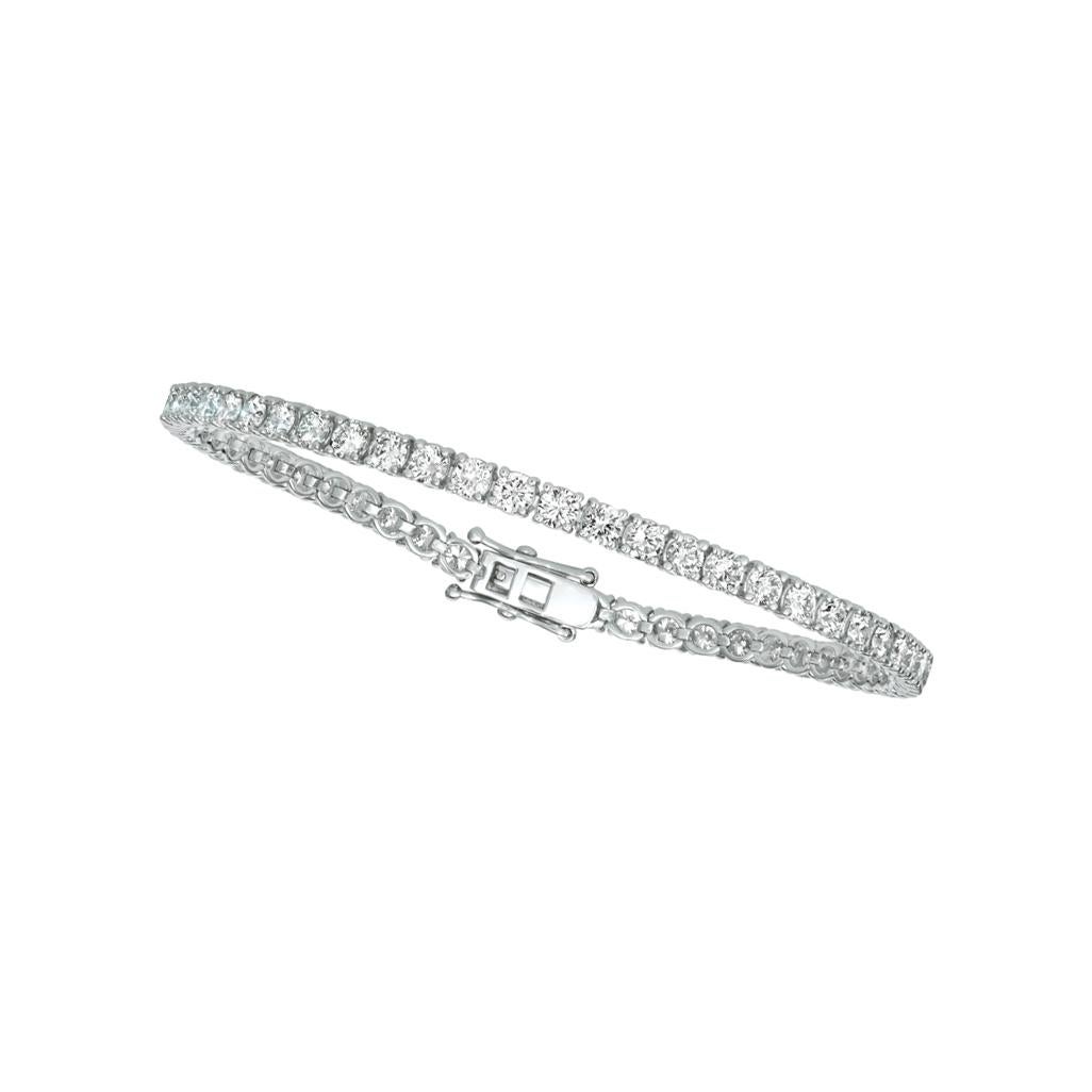 
3.00 Carat Natural Diamond Tennis Bracelet G SI 14K White Gold 7''

    100% Natural Diamonds, Not Enhanced in any way Round Cut Diamond Tennis Bracelet 
    3.00CT
    G-H 
    SI  
    14K White Gold, prong style 
    7 inches in length, 1/10