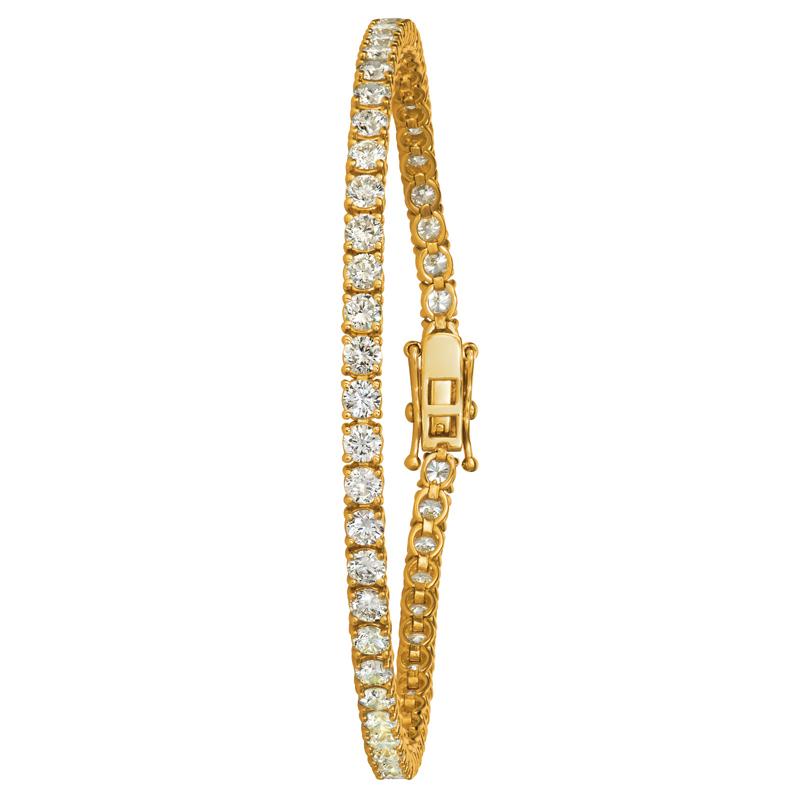 3.00 Carat Natural Diamond Tennis Bracelet G SI 14K Yellow Gold 7''

100% Natural Diamonds, Not Enhanced in any way Round Cut Diamond Tennis Bracelet
3.00CT
G-H
SI
14K Yellow Gold, prong style
7 inches in length, 1/10 inches in width
73