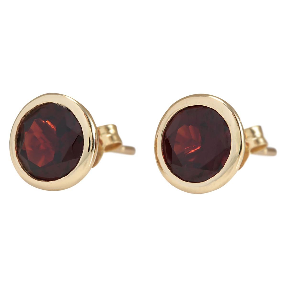 Stamped: 14K Yellow Gold
Total Earrings Weight: 1.8 Grams
Total Natural Garnet Weight is 3.00 Carat (Measures: 6.00x6.00 mm)
Color: Red
Face Measures: 8.90x8.90 mm
Sku: [703324W]