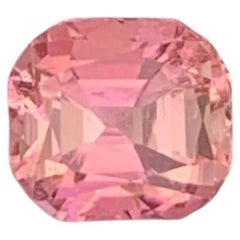 3.00 Karat natürlicher, loser Turmalin in Babyrosa, Kissen-Schliff, afghanischer Edelstein