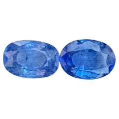 3,00 Carati di Zaffiro Blu Doppio naturale sfuso di forma ovale